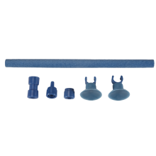7" Airstone Wandrohr mit 2 Saugnäpfen für Aquarium