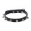 Collar de perro con correa ajustable negro S 8