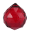 30mm Red Crystal Ball Prisms 1