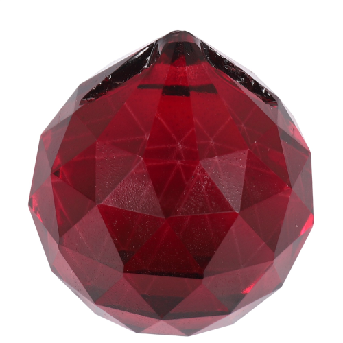 30mm Red Crystal Ball Prisms 1