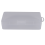 Estuche rectangular de plástico transparente para joyería, 18 cm x 8,5 cm x 4,5 cm 1