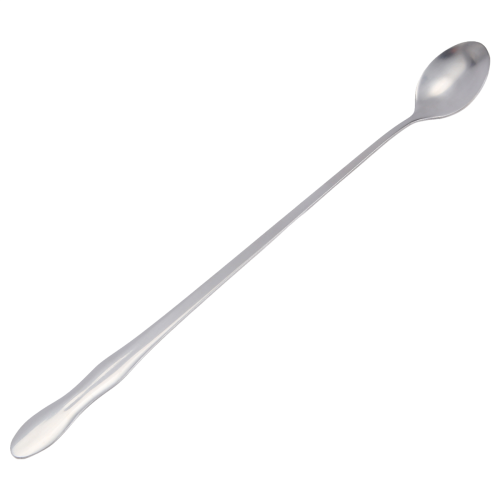 10" Edelstahl-Geschirrlöffel mit langem Griff 2