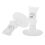 2 PCS 47mm Clear Plastic Wall Suction Cup Clip Clamp 2
