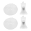 2 PCS 47mm Clear Plastic Wall Suction Cup Clip Clamp 3
