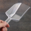 3 Piece Pallet Ice Scraper Shape Plastic Scoop - Transparent 1