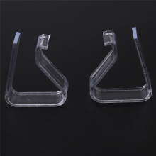 4 Pcs Home Party Klar Kunststoff 20mm-35mm Schreibtisch Tisch Tuch Clips