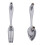 3 pcs Silver Kitchen cabinet Drawer Pull handles Knobs (Knife fork spoon) 3
