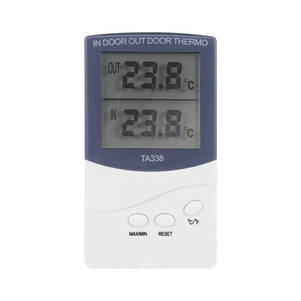 Exogio Digital Thermometer Inside Outside Temperature Probe