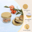 24 Packs Jar Lids Regular Mouth Leak Proof Secure Storage Solid Caps (Gold) 4