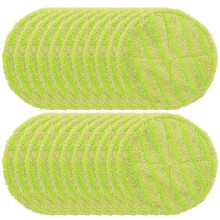 Tampons de nettoyage de rechange pour balai rotatif électrique sans fil, lingettes de toilette, dont 12