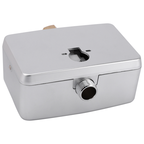 Automatic Electric Urinal Flush Valve Sensor&Manual 2 Function Exposed Wall Mount DC6V Urine Flushing 2