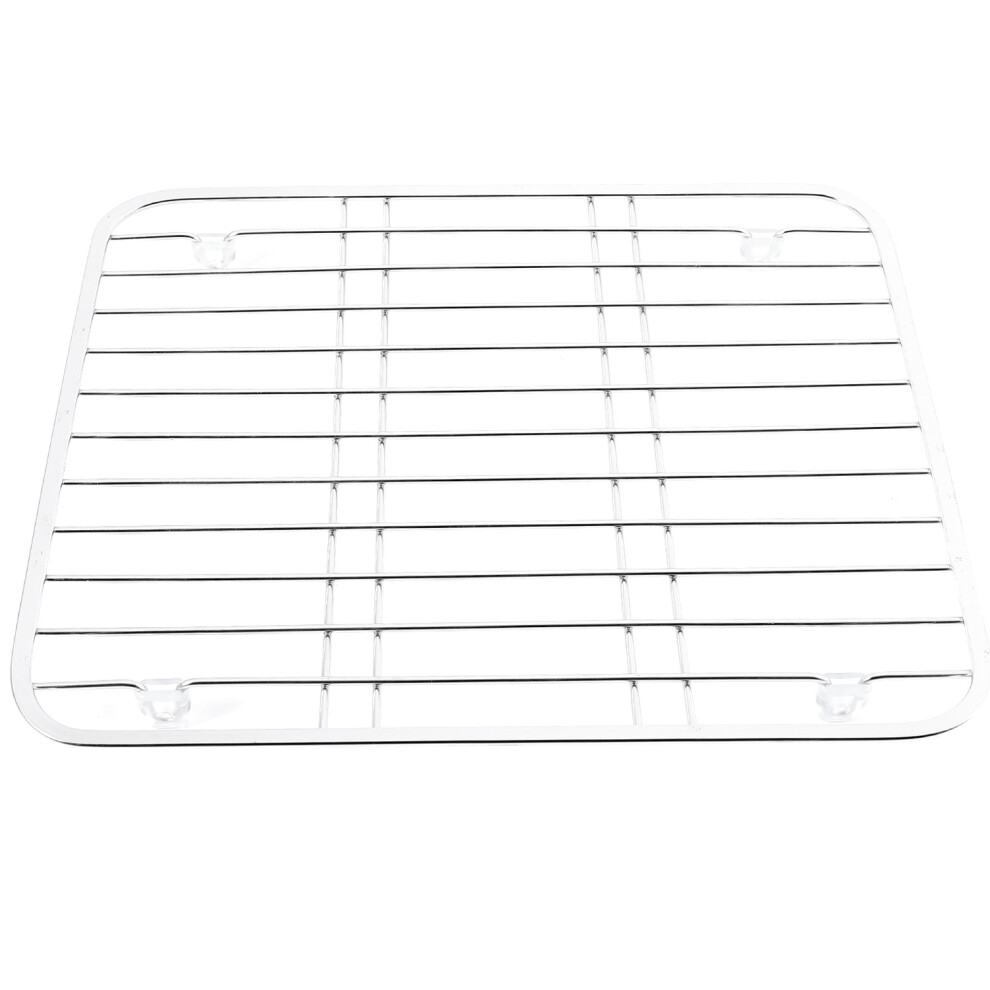 304 Stainless Steel Sink Drainer Rack Multifunctional Kitchen Fruit Vegetable Dish Drying Protector Grid 4853021738942