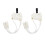 2PCS for 3406107 Dryer Door Switch Assembly Replacement Part Fit 1