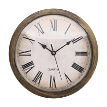 Reloj de pared con compartimento oculto para guardar dinero y joyas.