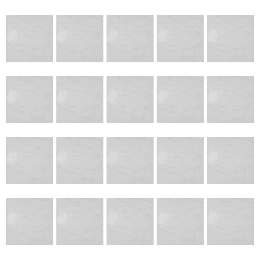 20Pcs/Lot Pvc Waterproof Tiles Diagonal Sticker 10X10cm Self Adhesive Wall Decal Furniture Bathroom 3D Floor Decor 4853021742246