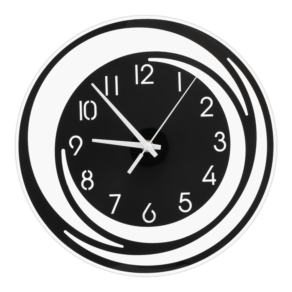 Room Decoration Acrylic Wall Clock Explosion Models Minimalist Nordic Style Transparent Exogio