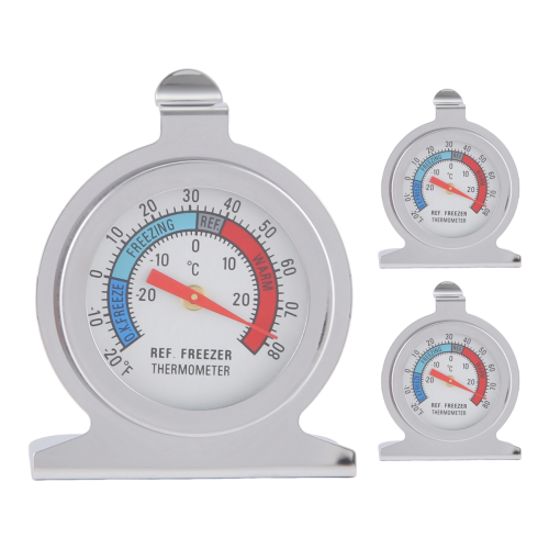 Refrigerator Freezer Thermometer Series Large Dial Temperature for 1
