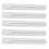100Pcs Clear Plastic Test Tubes with White Screw Caps Sample Containers Bottles Push 12X75mm 3