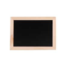 Double-Sided Blackboard Wooden Crafts Frame Small Writing Message Board Home Decoration DIY Listing
