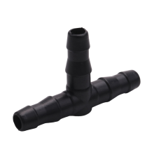 Tropfbewässerungs-Steckverbinder, Universal-T-Stücke, 100 Stück, passend für 1/4-Zoll-Schläuche (4/7-mm-Rohr)