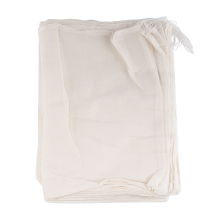 20 Pieces Large Muslin Bags Cotton Drawstring Bags,Tea Brew (8 X 12 Inches)