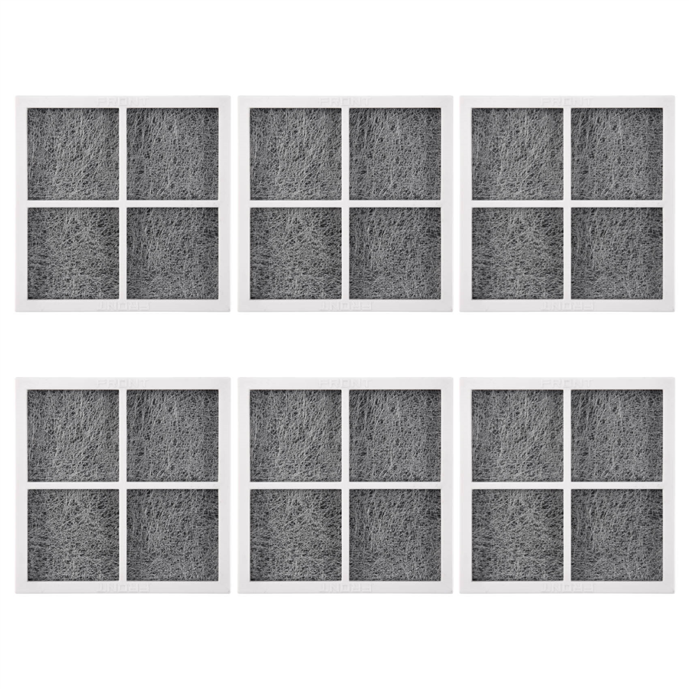 6 Pcs Replacement Air Filter For Lt120f Elite 469918 Refrigerator Adq73214402, Adq73214404 4853021750548
