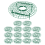 15 Pack Strawberry Plant Supports Growing Support Rack Avoid Rot Frame Tool 1