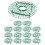 15 Pack Strawberry Plant Supports Growing Support Rack Avoid Rot Frame Tool 10