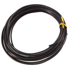 rollos de alambre de entrenamiento de aluminio anodizado para bonsái, 3 tamaños (1,0 mm, 1,5 mm, 2,0 mm), 45,7 m (negro)