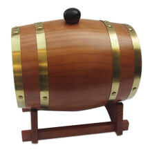 3L Holz Vintage Holz Holz Wein für Bier Whisky Rum Brauen Port Hotel Restaurant Dekorative Ausstellung Display