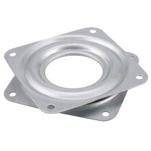 Piastra girevole in metallo con cuscinetto a sfere pigro - 95 x 9 mm