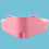 Bac à litière pour petits animaux, bac à litière d'angle pour hamster (rose) 8