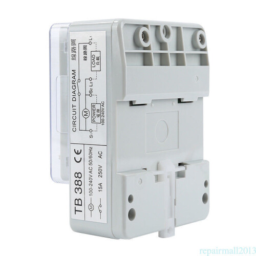 New TB-388 Rectangle 15 minutes / 96 times Switch Timer Without Battery 1