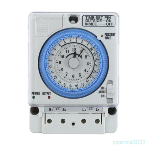 New TB-388 Rectangle 15 minutes / 96 times Switch Timer Without Battery 2