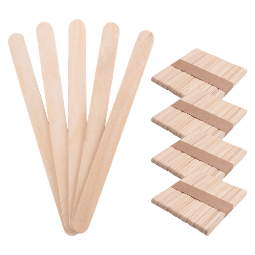 Lot de 200 bâtonnets de glace en bois de 114 mm de long 2