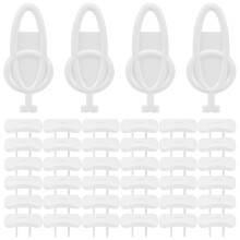Protezione per bambini (24 spine + 4 pulsanti), copertura per spina di presa per protezione, copertura per presa, protezione per bambini a 2 fori