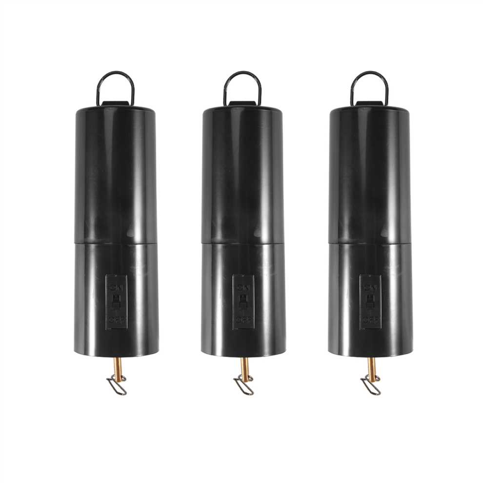 Hanging Rotating Motor For Spinner And Wind Chime Garden Decoration Accessories, Not Including Battery 3 Pack Black 4853021768659