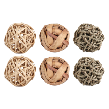 Small Animal Activity Toy,Pets Play Chew Toys for Bunny Rabbits Guinea Pigs Gerbils, 6 Pack