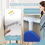 2Pack Ironing Board Hanger,Wall Mounted Holder for Laundry Rooms (White) 6