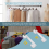 2Pack Ironing Board Hanger,Wall Mounted Holder for Laundry Rooms (White) 8