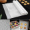 10PCS Non Stick Silicone Dehydrator Sheets, 14 X Inch Bread Screen Mesh Mat for Fruit Dryer Dumpling 5