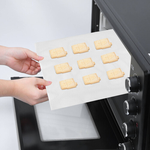 10PCS Non Stick Silicone Dehydrator Sheets, 14 X Inch Bread Screen Mesh Mat for Fruit Dryer Dumpling 1
