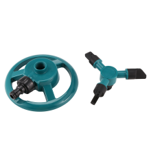 Garden Sprinklers Water Rotary Three Nozzle Pipe Hose Sprinkler 360 Degree Automatic Rotating