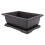 Maceta grande rectangular para bonsái, para balcón, 29 x 21 x 10,5 cm 2