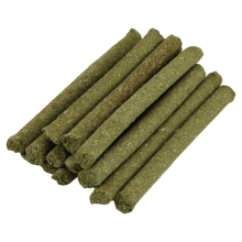 40 PCS Natural Mixed Grass Stick Chew Toys for Guinea Pig Gerbil Parrot Bunny and Other Small Animals