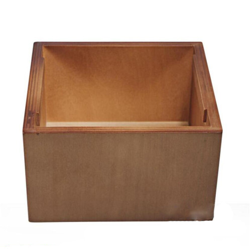Kaffee Knock Box Edelstahl Holz Boden Container Rückstand Eimer Mahlen Abfall Bin 2