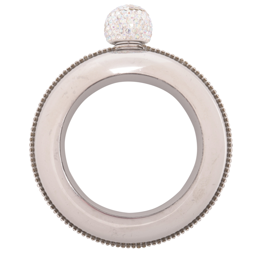 Stainless Steel Bracelet Flasks Portable Wine Whisky Hip Flask Flagon Drinking Bottle Kitchen Container,Silver-image-OPC-PJSBHSC-NEW