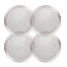 Paquete de 4 filtros reutilizables de acero inoxidable para cafeteras