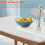 Transparent Kitchen Mat,Coffee Table Mat,Table Protector,Waterproof Placemats,Worktop Saver,Placemat Set 4 Pieces 7