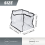 Toaster Oven Dust Cover Kitchen Appliance Transparent Breakfast Machine Foldable 6